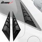 2021-2023 Hyundai Elantra 4DR 2PC Rear Side Vent Window Louver ABS
