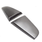 2003-2008 Nissan 350Z 2Dr Black Rear Side Quarter Window Louvers PU