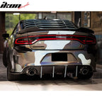 2011-2023 Dodge Charger Unpainted Rear Window Louver Side Vent ABS PP