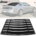 2005-2014 Ford Mustang IKON Style Rear Window Louvers ABS