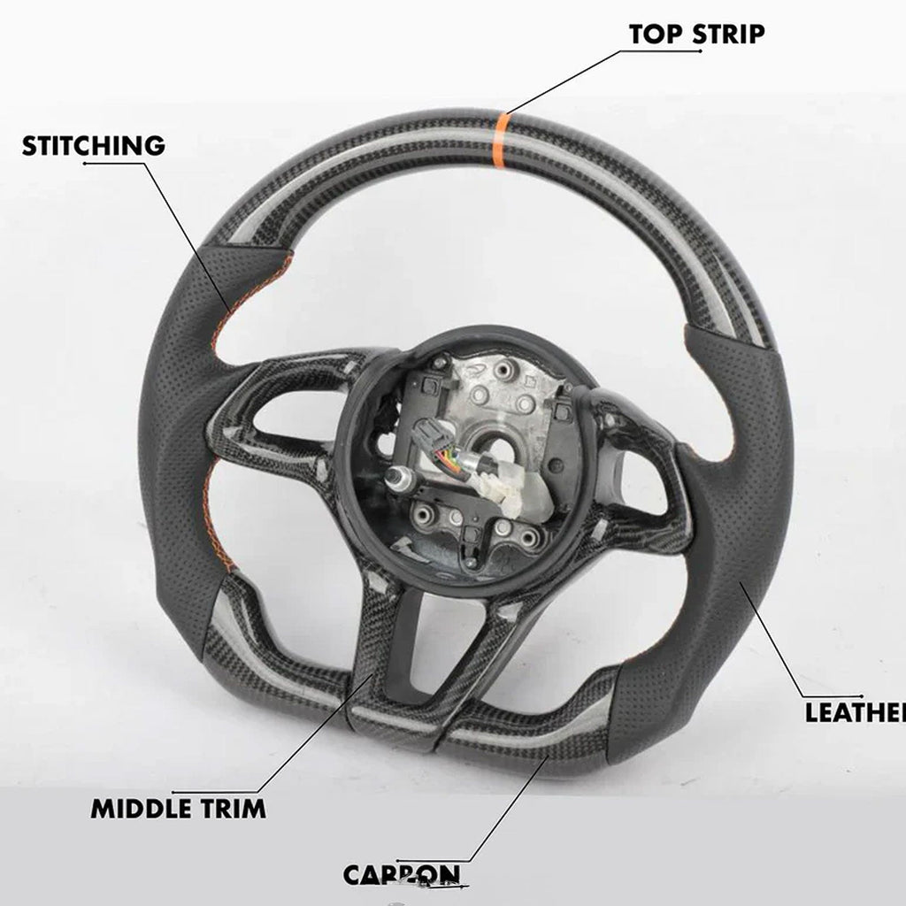 Customizable Steering Wheel for McLaren - Bull Boost Performance