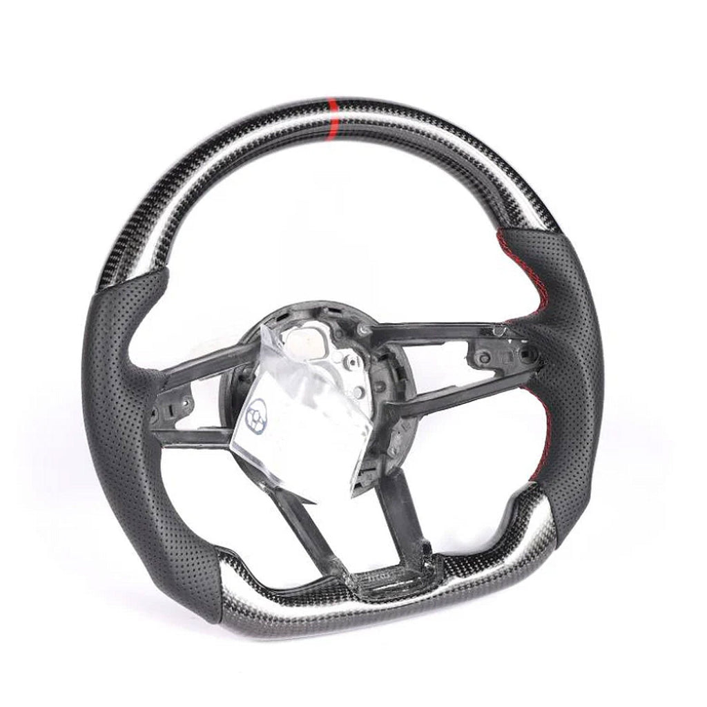 Carbon Fiber Steering Wheel Replacement for Audi R8 - Bull Boost Performance