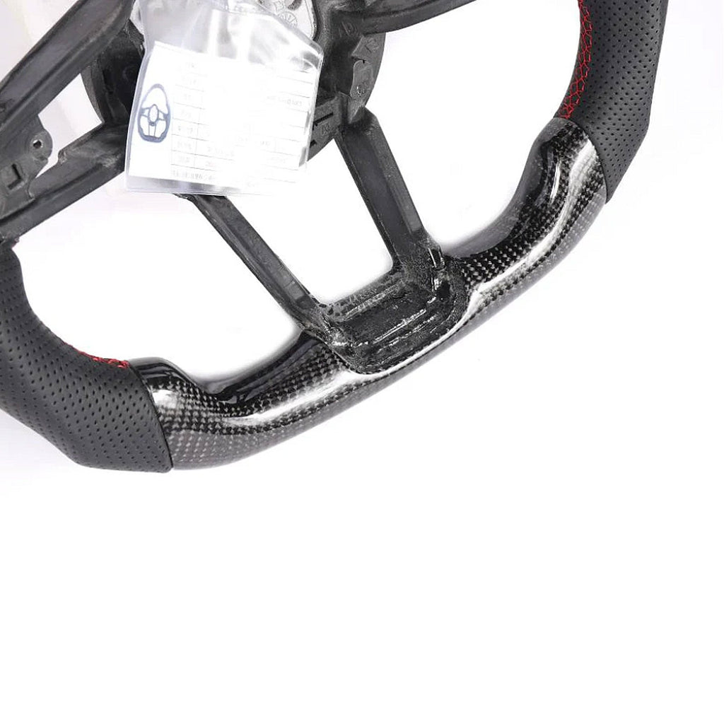 Carbon Fiber Steering Wheel Replacement for Audi R8 - Bull Boost Performance
