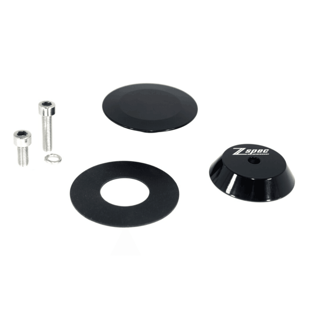 ZSPEC Rear Wiper Delete/Hole-Cap, 44mm Billet Weatherproof, BLACK