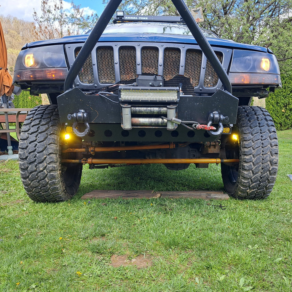 Jeep WJ Grand Cherokee Steerable Knuckle Pod Light Mounts (1999-2004) By Gatekeeper Off-Road