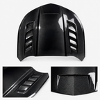 Dry Carbon Fiber Engine Hood for Chevrolet Camaro by Stratec Systems