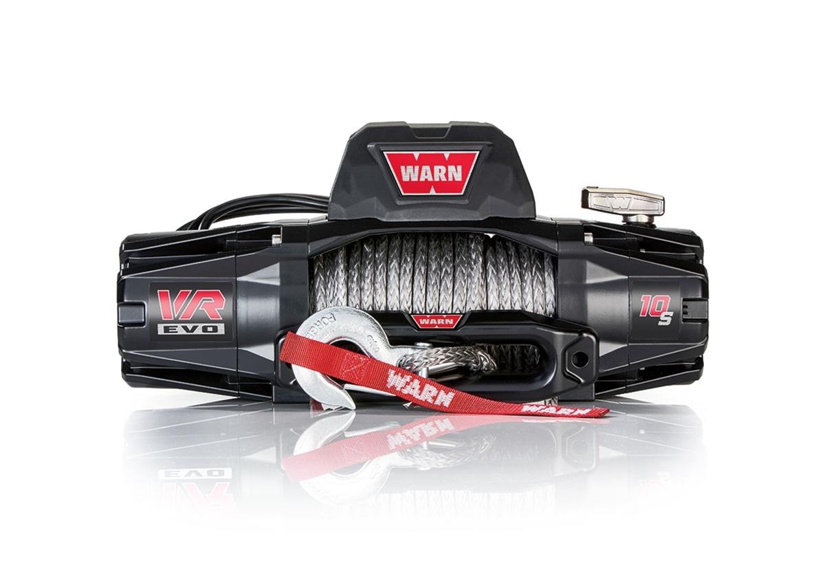 Warn 103253 VR EVO 10-S STANDARD DUTY 10,000LB Winch with Synthetic Rope