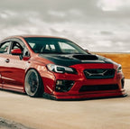 Half Front Chassis Brace for Subaru WRX STI 15-21 Reinforcement Bar - Bull Boost Performance