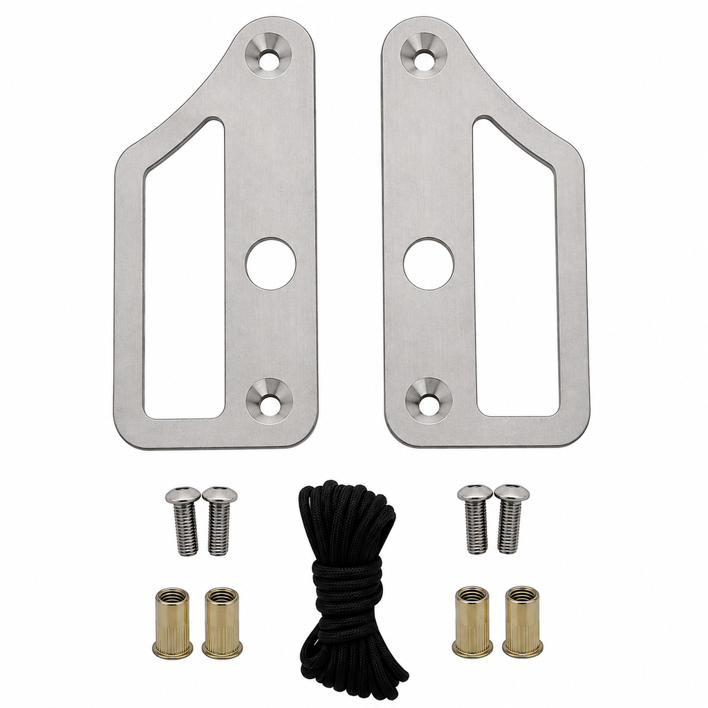 A Pillar Grab Handle Kit for Jeep XJ Cherokee By Gatekeeper Off-Road