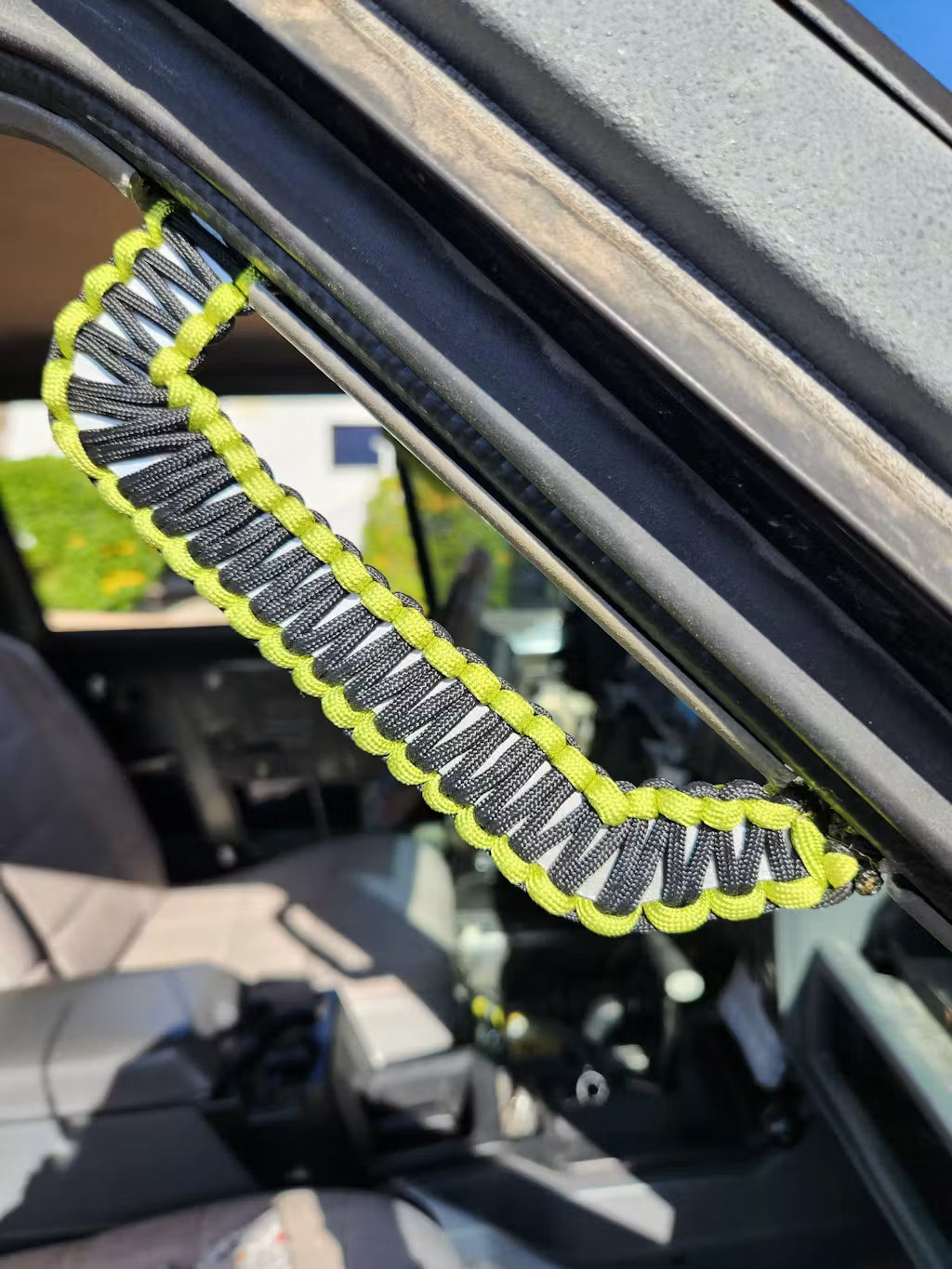 A Pillar Grab Handle Kit for Jeep XJ Cherokee By Gatekeeper Off-Road