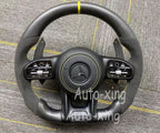 Mercedes-Benz 2020+ AMG Performance Style Customizable Steering Wheel (Fits 2010+ All Models) - Bull Boost Performance