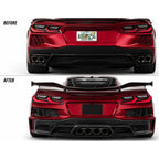 F1 Z06 Carbon Fiber Conversion Kit for Chevrolet Corvette C8 1LT 2LT 3LT by Stratec Systems