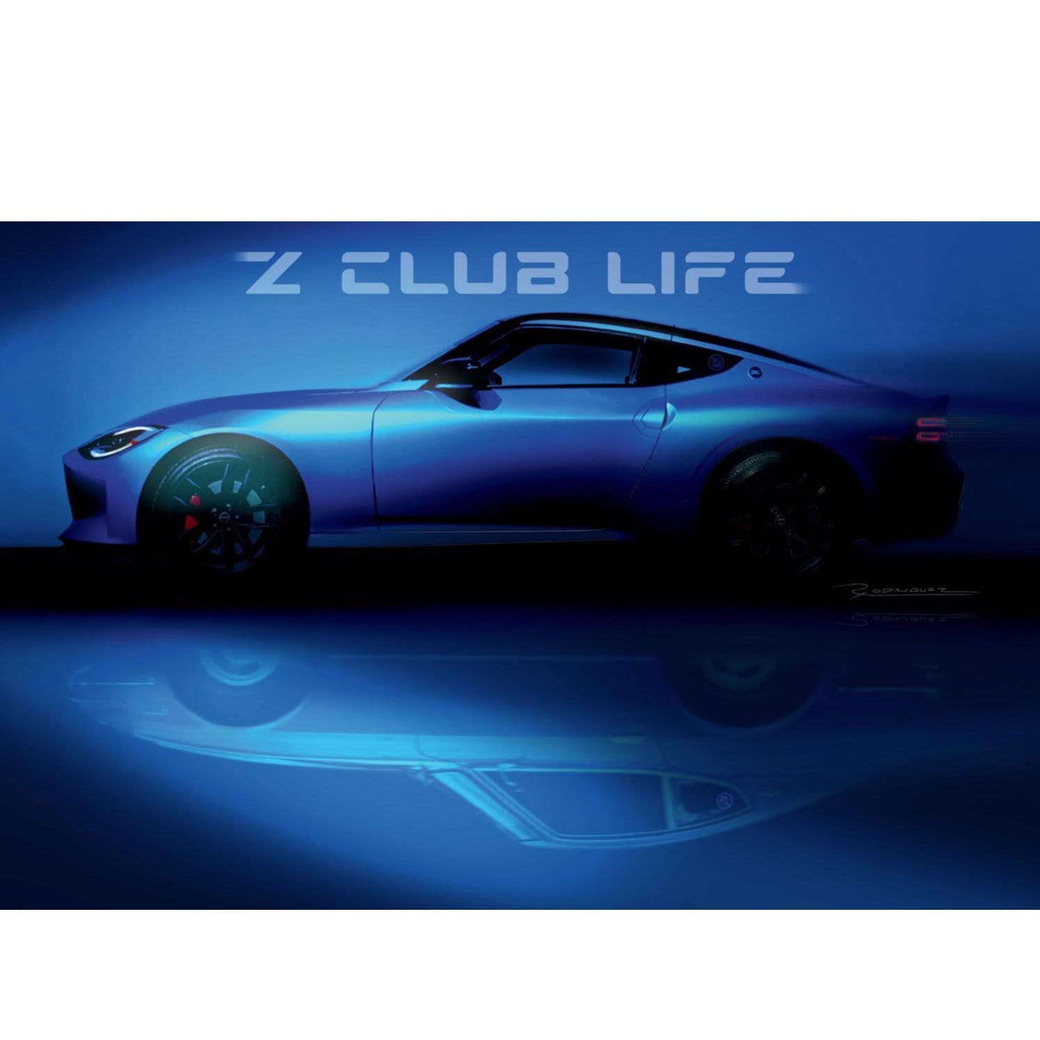Z Club Life "Reflections"  Poster produced for ZCON 2022 Birmingham Event, 24" x 36" Size