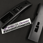 ZSPEC 350z Z33 Interior Door Window Switch Finisher Set for LHD '03-05, Black
