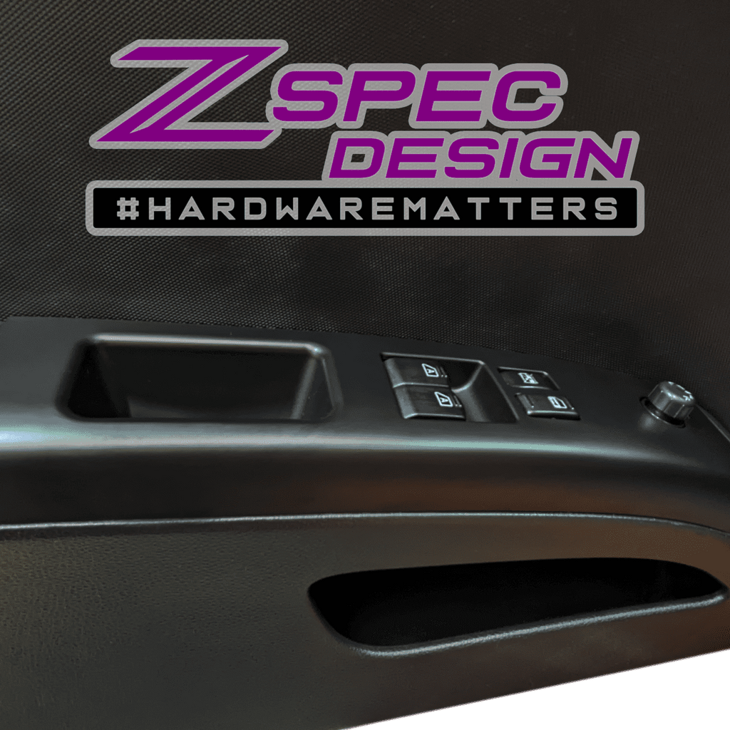 ZSPEC 350z Z33 Interior Door Window Switch Finisher Set for LHD '03-05, Black
