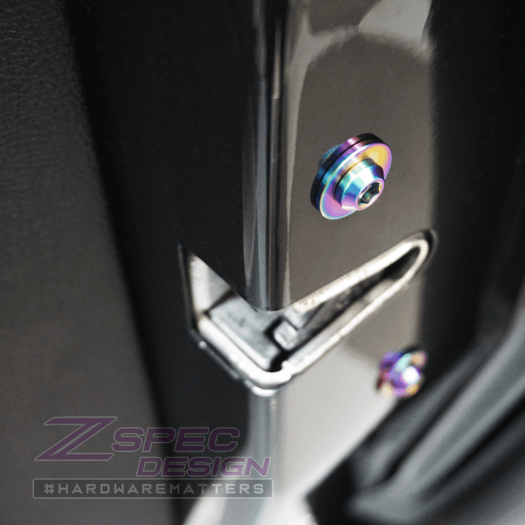 ZSPEC "Stage 2" Dress Up Bolts® Fastener Kit for '14-19 BMW 435i F32 3.0T, Titanium