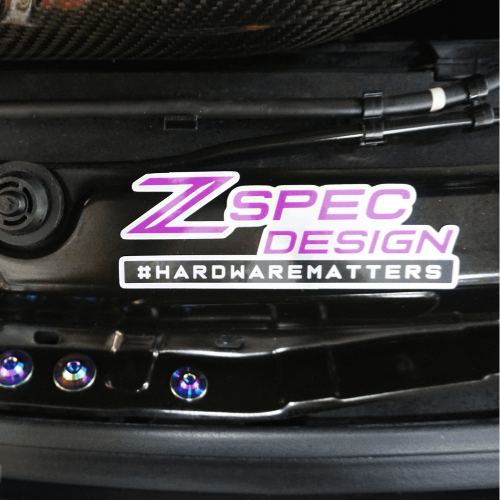 ZSPEC "Stage 2" Dress Up Bolts® Fastener Kit for '14-19 BMW 435i F32 3.0T, Titanium