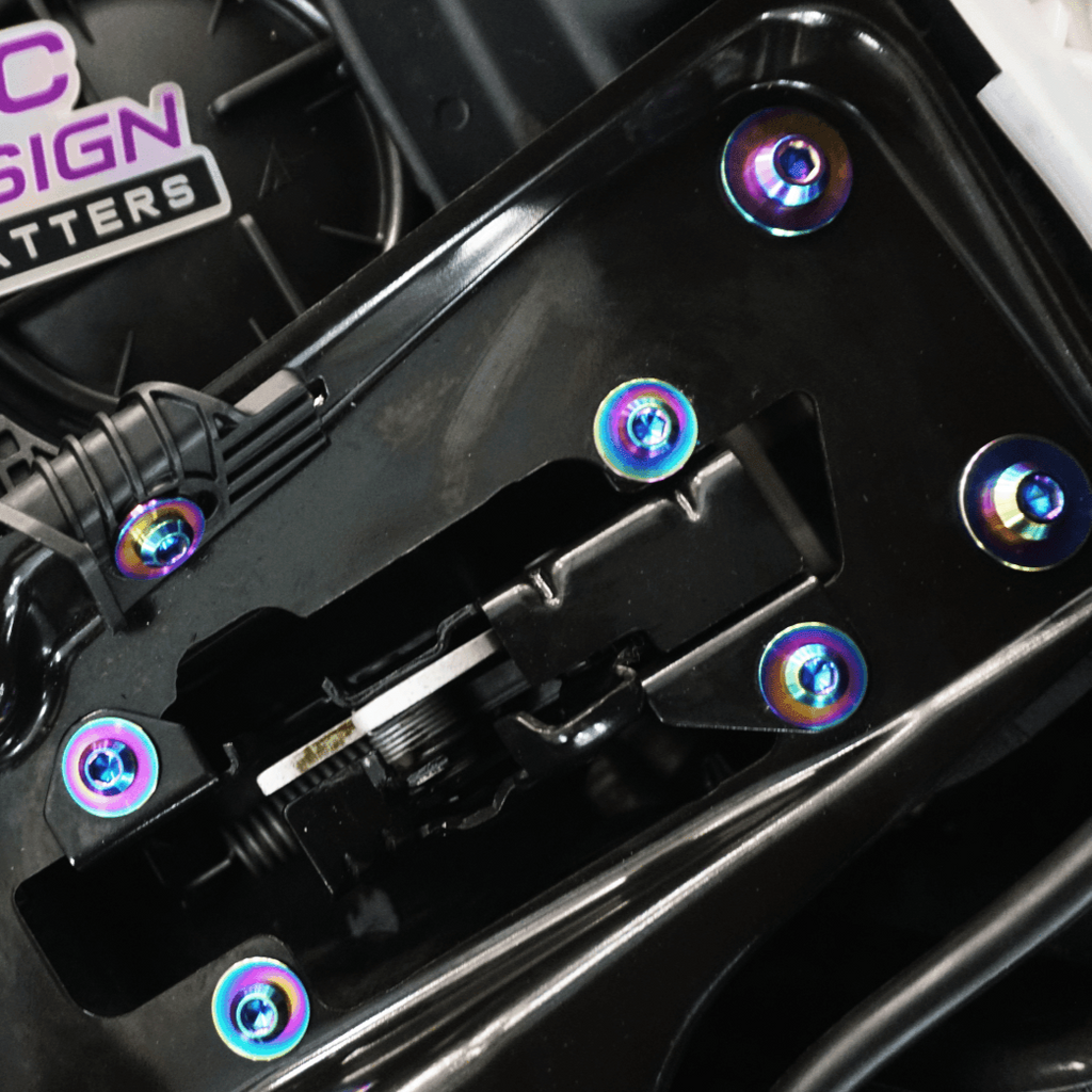 ZSPEC "Stage 2" Dress Up Bolts® Fastener Kit for '14-19 BMW 435i F32 3.0T, Titanium