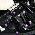 ZSPEC "Stage 2" Dress Up Bolts® Fastener Kit for '14-19 BMW 435i F32 3.0T, Stainless & Billet