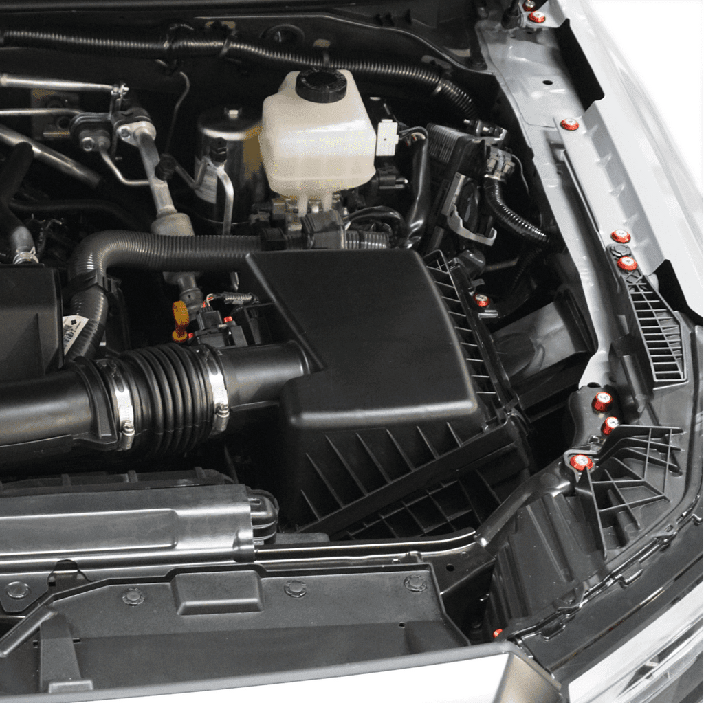ZSPEC "Stage 3" Dress Up Bolts® Fastener Kit for '22+ Nissan Frontier D41, Stainless & Billet