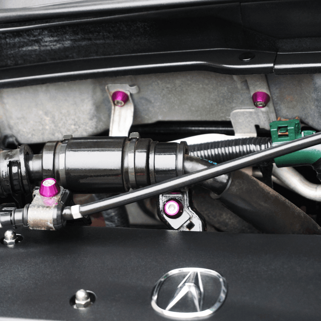 ZSPEC "Stage 3" Dress Up Bolts® Fastener Kit for '01-07 Acura RSX 2.0L, Stainless & Billet