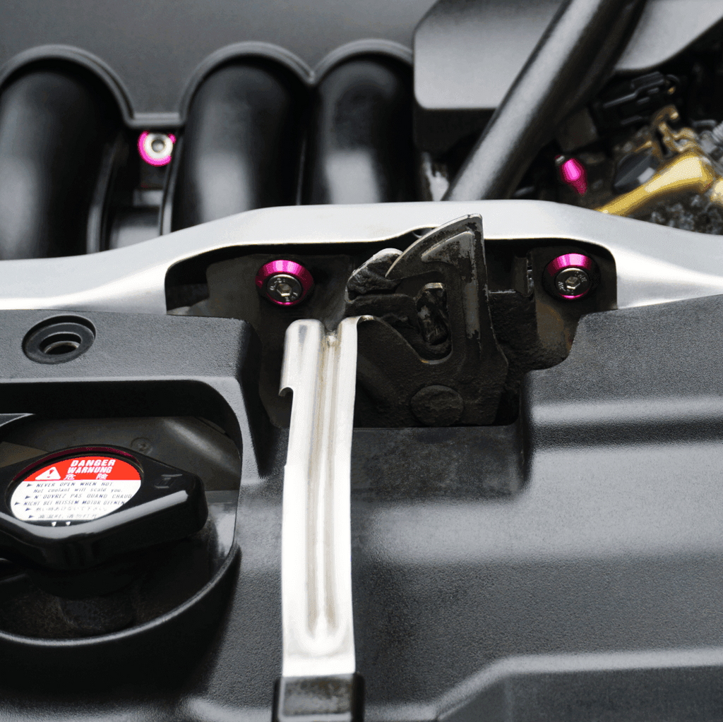 ZSPEC "Stage 3" Dress Up Bolts® Fastener Kit for '01-07 Acura RSX 2.0L, Stainless & Billet