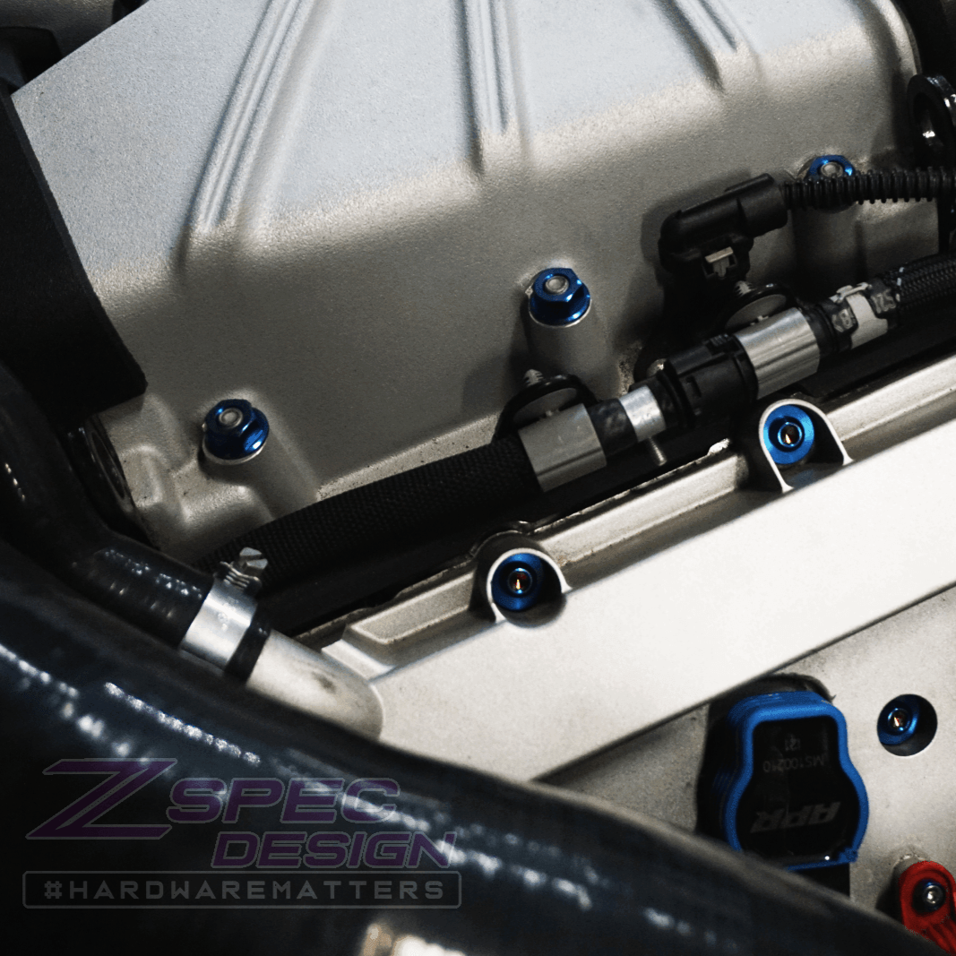 ZSPEC "Stage 2" Dress Up Bolts® Fastener Kit for Audi S5 B8 EA837 3.0L, Titanium