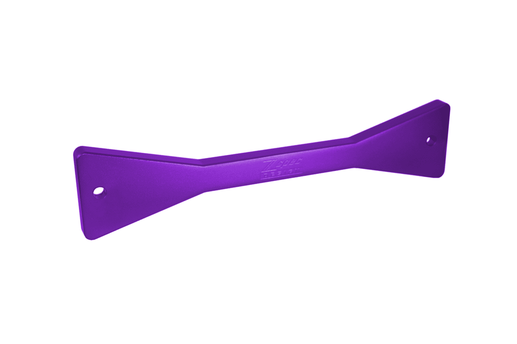 ZSPEC Battery Hold Down/Bracket, Billet Aluminum & Anodized, for use with factory rods