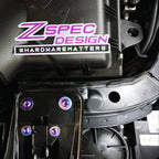 ZSPEC "Stage 2" Dress Up Bolts® Fastener Kit for '14-18 BMW 340i F34 3.0T, Titanium