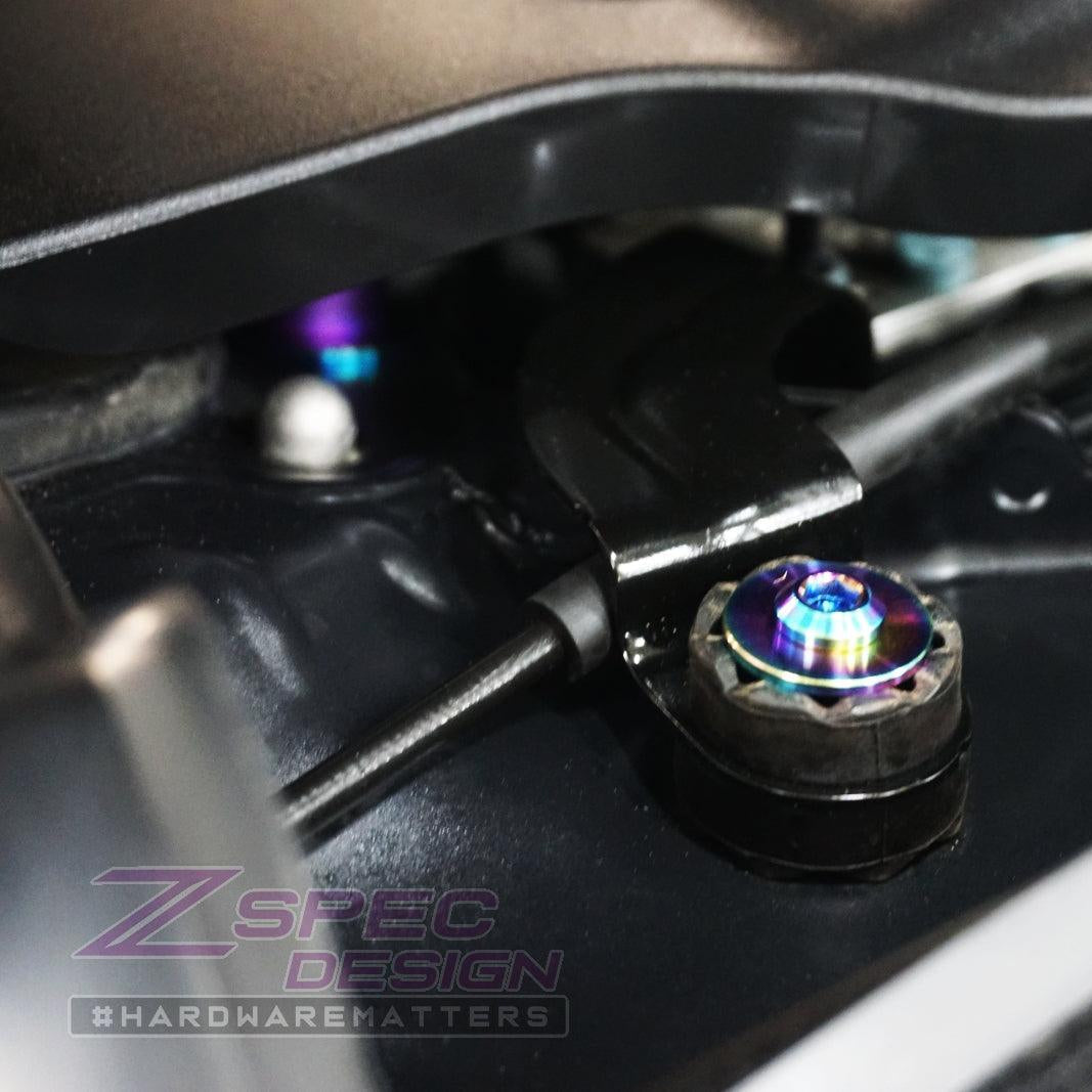 ZSPEC "Stage 1" Dress Up Bolts® Fastener Kit for '14-18 BMW 340i F34 3.0T, Titanium