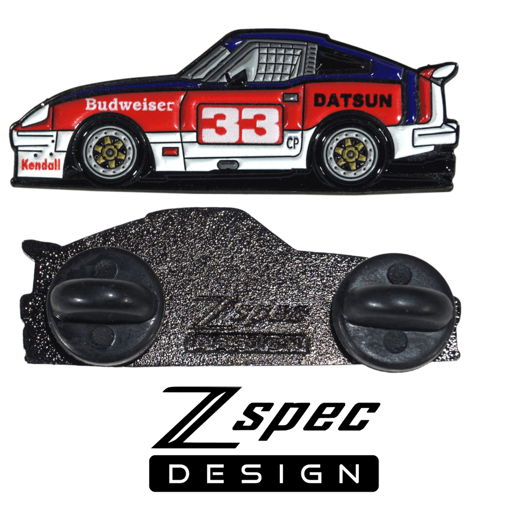 ZSPEC BSR-Racing Datsun #33 Tribute Lapel / Hat Pin