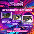 ZSPEC Plastic Clips Replacement Kit for D41 Nissan Frontier, Titanium GR5