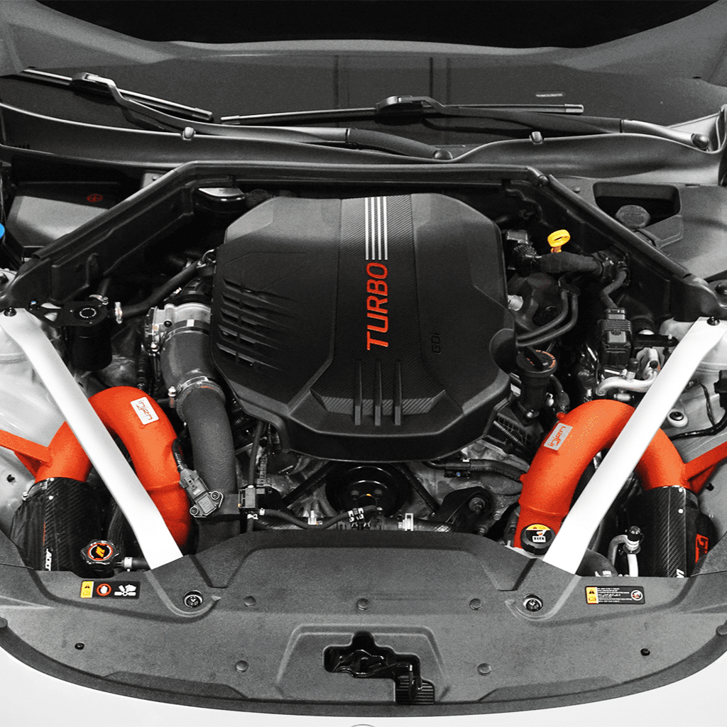 ZSPEC "Stage 3" Dress Up Bolts® Fastener Kit for '18+ Kia Stinger GT K8, Stainless & Billet