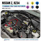 ZSPEC Strut Tower Brace/Bar Fastener Kit for '23+ Nissan Z RZ34, Titanium