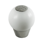 ZSPEC Shift Knob, M12-1.25, Delrin & Stainless, 5-Speed Shift Pattern Coin