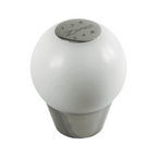 ZSPEC Shift Knob, M10-1.5, Delrin & Stainless, 5-Speed Shift Pattern Coin