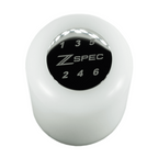 ZSPEC Shift Knob, M12-1.25, Delrin & Stainless, 6-Speed Shift Pattern Coin