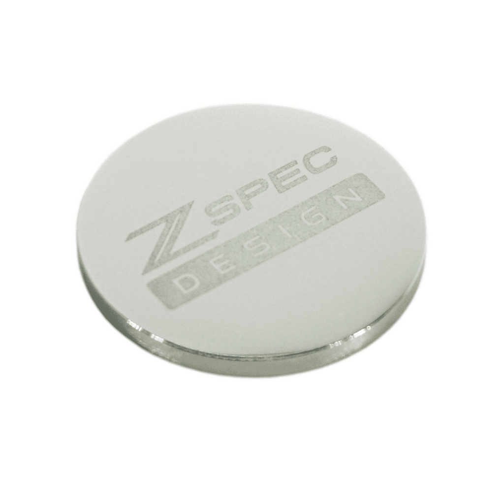 ZSPEC Shift Knob, M8-1.25, Delrin & Stainless, 6-Speed Shift Pattern Coin