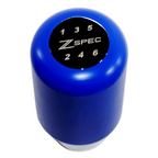 ZSPEC Shift Knob, M12-1.25, Delrin & Stainless, 6-Speed Shift Pattern Coin