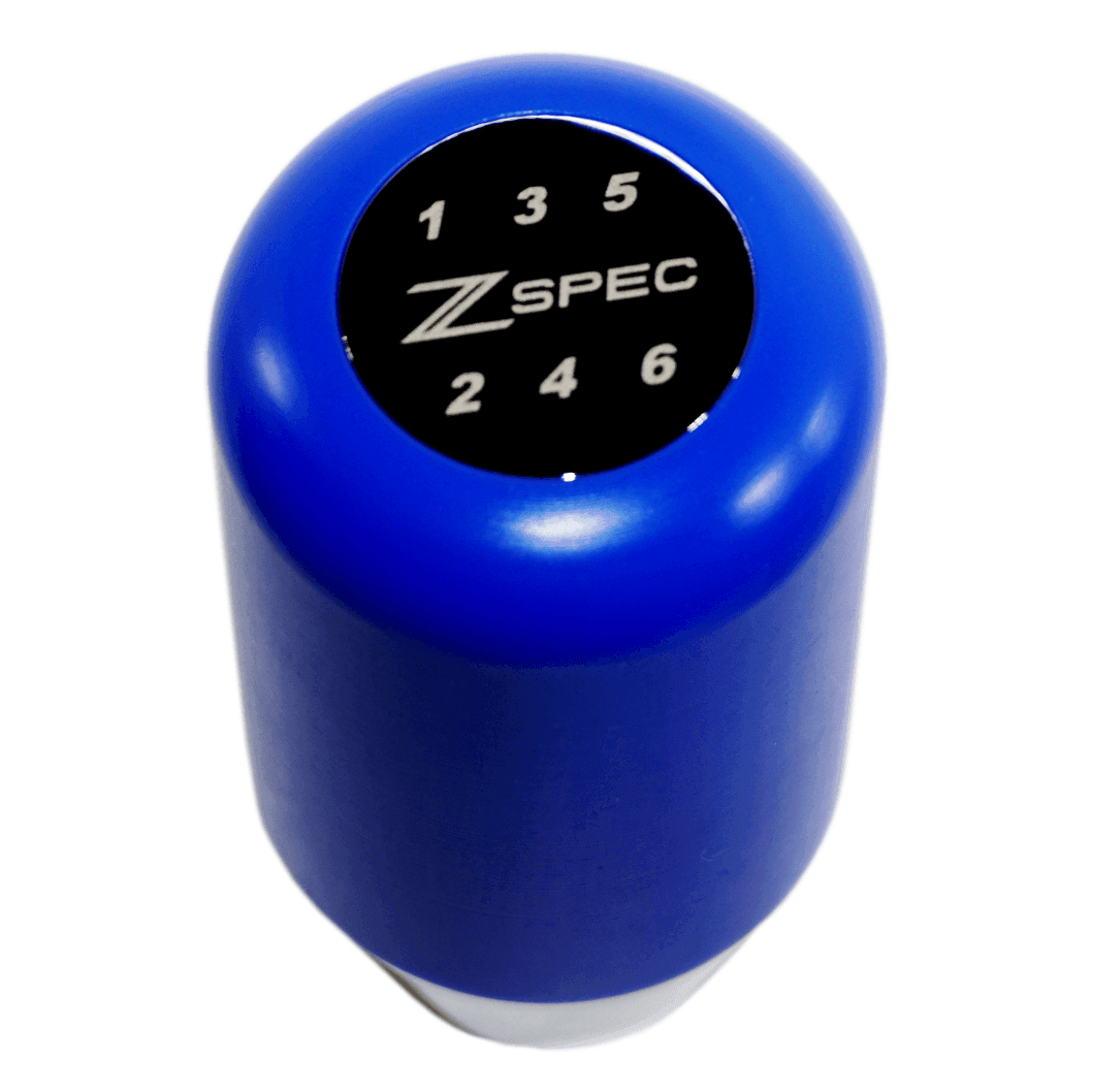 ZSPEC Shift Knob, M12-1.25, Delrin & Stainless, 6-Speed Shift Pattern Coin