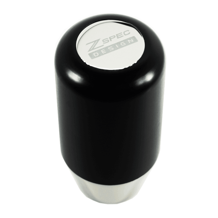 ZSPEC Shift Knob, M10-1.5, Delrin & Stainless, 5-Speed Shift Pattern Coin