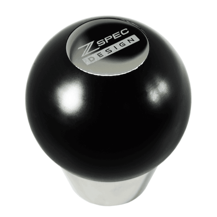 ZSPEC Shift Knob, M8-1.25, Delrin & Stainless, 5-Speed Shift Pattern Coin
