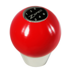 ZSPEC Shift Knob, M8-1.25, Delrin & Stainless, 6-Speed Shift Pattern Coin