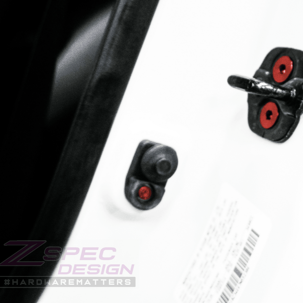 ZSPEC Dress Up Bolts® Fastener Kit, Door Jams Area for Nissan Z33 350z, Titanium
