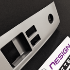 ZSPEC 350z Z33 Interior Door Window Switch Finisher Set for LHD '03-05, Grey