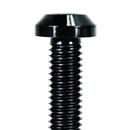 ZSPEC M8-1.25x40mm Dress Up Bolt® Fastener, Angled Head, Titanium Grade-5, Per Each