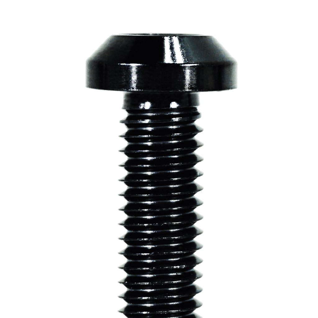 ZSPEC M6-1.0x30mm Dress Up Bolt® Fastener, Angled Head, Titanium Grade-5, Per Each