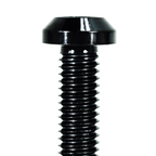 ZSPEC M6-1.0x30mm Dress Up Bolt® Fastener, Angled Head, Titanium Grade-5, Per Each