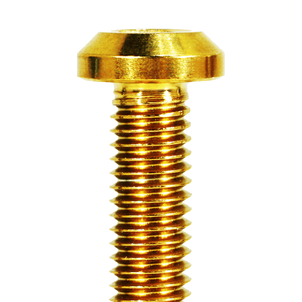 ZSPEC M6-1.0x30mm Dress Up Bolt® Fastener, Angled Head, Titanium Grade-5, Per Each