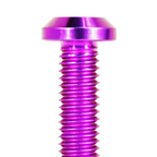 ZSPEC M6-1.0x30mm Dress Up Bolt® Fastener, Angled Head, Titanium Grade-5, Per Each
